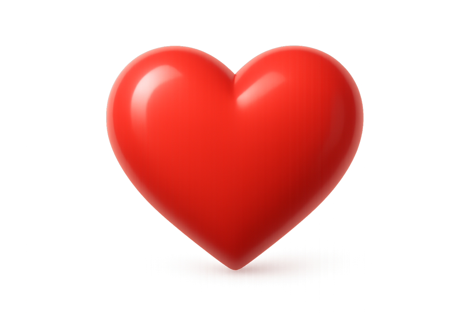 3d heart icon
